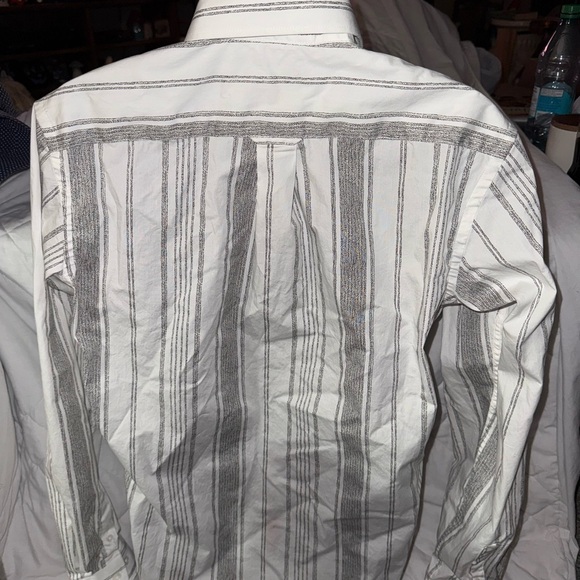 Scotch & Soda Crinkle Stripe Shirt - Picture 3 of 11